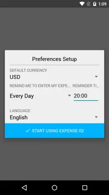 Expense IQ Money Manager android App screenshot 0